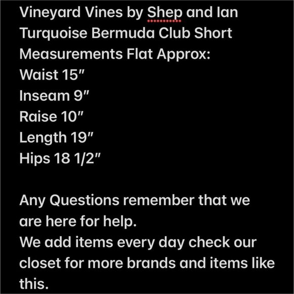 Vineyard Vines Turquoise Sharks Flat Front Shorts - Picture 9 of 9